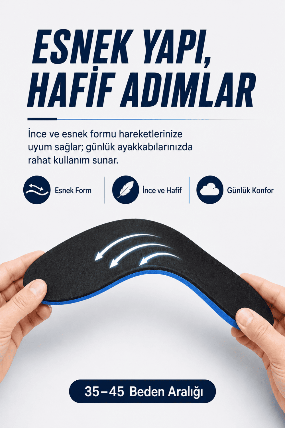 JY001 Memory Foam Hafızalı Darbe Emici Konforlu Ayakkabı Tabanlığı (Kadın/Erkek) Siyah JY001 Memory Foam Hafızalı Darbe Emici Konforlu Ayakkabı Tabanlığı (Kadın/Erkek) Siyah