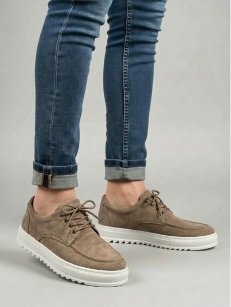 JY-T12x Arts Bağcıklı Süet Erkek Günlük Spor Klasik Ayakkabı SBT - Camel JY-T12x Arts Bağcıklı Süet Erkek Günlük Spor Klasik Ayakkabı SBT - Camel