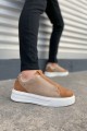 JY007 Alba Bağcıksız Süet Erkek Günlük Sneaker Ayakkabı SBT Taba/Vizon JY007 Alba Bağcıksız Süet Erkek Günlük Sneaker Ayakkabı SBT Taba/Vizon
