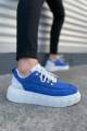 JY010 Cloud Bağcıklı Süet Erkek Günlük Sneaker Ayakkabı SBT - Mavi/Beyaz JY010 Cloud Bağcıklı Süet Erkek Günlük Sneaker Ayakkabı SBT - Mavi/Beyaz