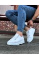 JY026 Astor Erkek Günlük Lastikli Cilt Spor Sneaker Ayakkabı CBT - Beyaz JY026 Astor Erkek Günlük Lastikli Cilt Spor Sneaker Ayakkabı CBT - Beyaz