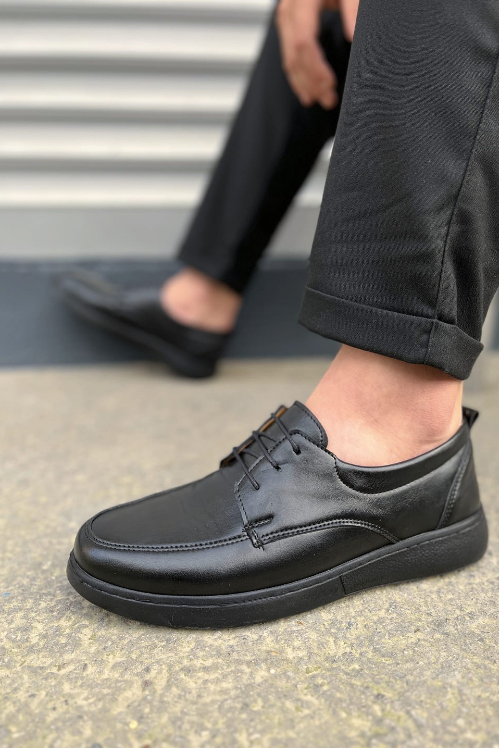 JY0510 Clasica Bağcıklı Cilt Erkek Günlük Klasik Ayakkabı CST - Siyah | Joy Ayakkabı XML Bayilik JY0510 Clasica Bağcıklı Cilt Erkek Günlük Klasik Ayakkabı CST - Siyah - XML Bayilik ve Dropshipping