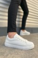 JY122 Mode Bağcıklı Cilt Erkek Günlük Sneaker Ayakkabı CBT - Beyaz JY122 Mode Bağcıklı Cilt Erkek Günlük Sneaker Ayakkabı CBT - Beyaz