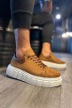 JY144 Volt Bağcıklı Süet Erkek Günlük Sneaker Yüksek Taban Ayakkabı SBT Taba JY144 Volt Bağcıklı Süet Erkek Günlük Sneaker Yüksek Taban Ayakkabı SBT Taba