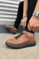 JY151 Boost Bağcıklı Cilt Erkek Günlük Sneaker Ayakkabı CST - Taba JY151 Boost Bağcıklı Cilt Erkek Günlük Sneaker Ayakkabı CST - Taba
