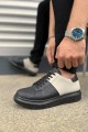 JY151 Boost Bağcıklı Cilt Süet Erkek Günlük Sneaker Ayakkabı CSST - Siyah/Gri JY151 Boost Bağcıklı Cilt Süet Erkek Günlük Sneaker Ayakkabı CSST - Siyah/Gri