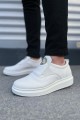JY161 Hippo Bağcıksız Cilt Erkek Günlük Sneaker Ayakkabı CBT - Beyaz JY161 Hippo Bağcıksız Cilt Erkek Günlük Sneaker Ayakkabı CBT - Beyaz