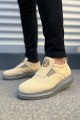 JY161 Hippo Bağcıksız Süet Erkek Günlük Sneaker Ayakkabı SGT - Bej JY161 Hippo Bağcıksız Süet Erkek Günlük Sneaker Ayakkabı SGT - Bej