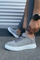 JY204 Flex Bağcıklı Keten Kumaş Erkek Günlük Sneaker Ayakkabı KBT - Gri JY204 Flex Bağcıklı Keten Kumaş Erkek Günlük Sneaker Ayakkabı KBT - Gri