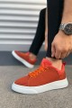 JY204 Flex Bağcıklı Keten Kumaş Erkek Günlük Sneaker Ayakkabı KBT - Turuncu JY204 Flex Bağcıklı Keten Kumaş Erkek Günlük Sneaker Ayakkabı KBT - Turuncu