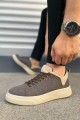 JY204 Flex Bağcıklı Keten Kumaş Erkek Günlük Sneaker Ayakkabı KKT - Kahverengi/Krem JY204 Flex Bağcıklı Keten Kumaş Erkek Günlük Sneaker Ayakkabı KKT - Kahverengi/Krem