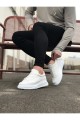JY507 Alone Bağcıklı Cilt Erkek Günlük Sneaker Ayakkabı CBT Beyaz