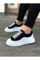 JY507 Alone Bağcıklı Süet Cilt Erkek Günlük Sneaker Ayakkabı SCBT Siyah/Beyaz JY507 Alone Bağcıklı Süet Cilt Erkek Günlük Sneaker Ayakkabı SCBT Siyah/Beyaz