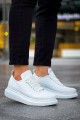 JY814 Axel Bağcıklı Cilt Erkek Günlük Sneaker Ayakkabı CBT Beyaz JY814 Axel Bağcıklı Cilt Erkek Günlük Sneaker Ayakkabı CBT Beyaz