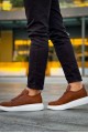 JY814 Axel Bağcıklı Cilt Erkek Günlük Sneaker Ayakkabı CBT Taba JY814 Axel Bağcıklı Cilt Erkek Günlük Sneaker Ayakkabı CBT Taba