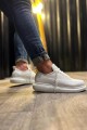 JY914 Drake Bağcıklı Cilt Erkek Günlük Sneaker Ayakkabı CBT Beyaz