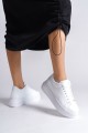 BIANA Bağcıklı Ortopedik Taban Kadın Sneaker Spor Ayakkabı CBT - Beyaz BIANA Bağcıklı Ortopedik Taban Kadın Sneaker Spor Ayakkabı CBT - Beyaz