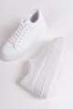 BIANA Bağcıklı Ortopedik Taban Kadın Sneaker Spor Ayakkabı CBT - Beyaz BIANA Bağcıklı Ortopedik Taban Kadın Sneaker Spor Ayakkabı CBT - Beyaz
