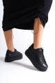 BIANA Bağcıklı Ortopedik Taban Kadın Sneaker Spor Ayakkabı CST - Siyah BIANA Bağcıklı Ortopedik Taban Kadın Sneaker Spor Ayakkabı CST - Siyah