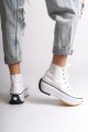 ROMA Bağcıklı Ortopedik Taban Kadın Sneaker Spor Ayakkabı TBT - Beyaz ROMA Bağcıklı Ortopedik Taban Kadın Sneaker Spor Ayakkabı TBT - Beyaz