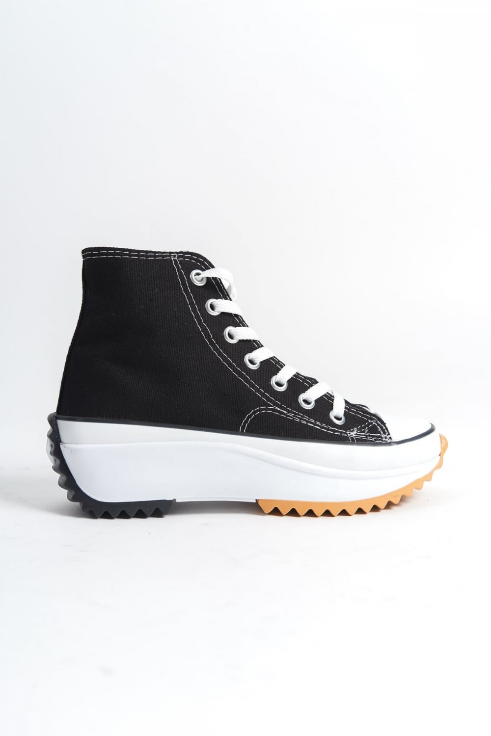 ROMA Bağcıklı Ortopedik Taban Kadın Sneaker Spor Ayakkabı TBT - Siyah ROMA Bağcıklı Ortopedik Taban Kadın Sneaker Spor Ayakkabı TBT - Siyah