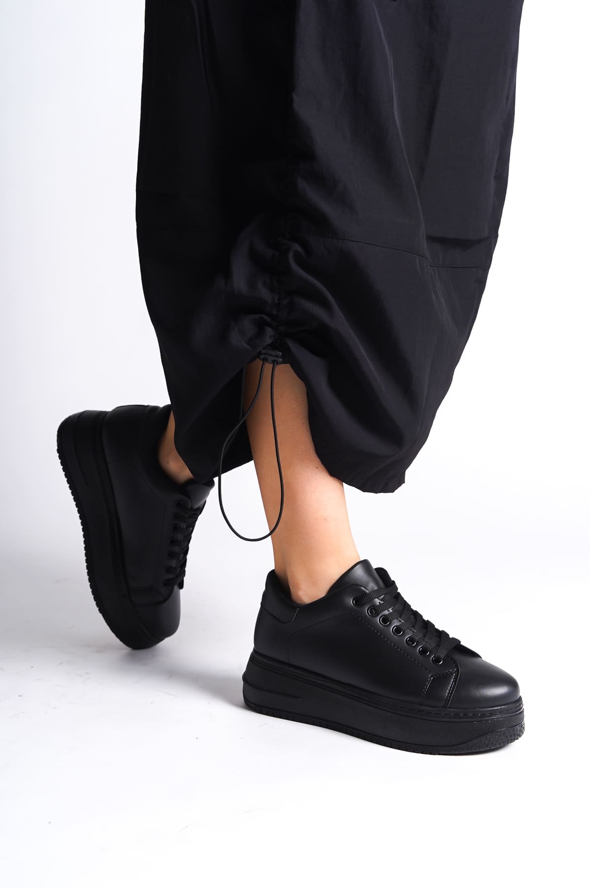 BIANA Vineyard Orthopedic Base Women Sneaker Sport Shoes CST - Black