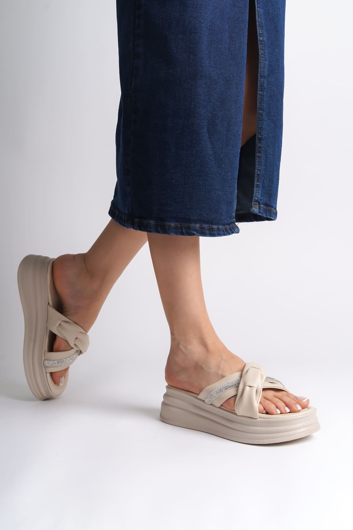 Women's Slipper CKT - Cream