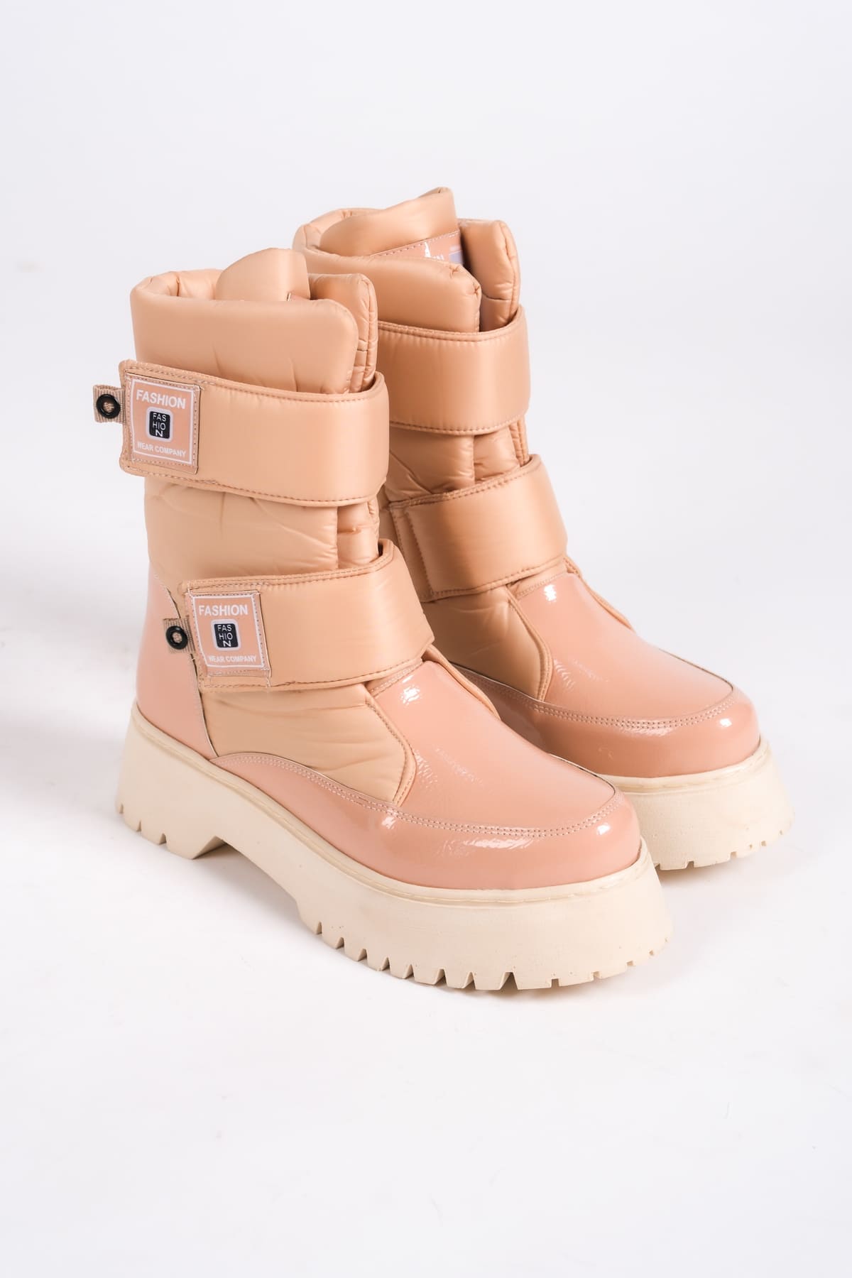 ELISA Cırt Cırtlı  Paraşüt Kumaş Rugan Kadın Bot RTT - Ten - 38 Resim 4