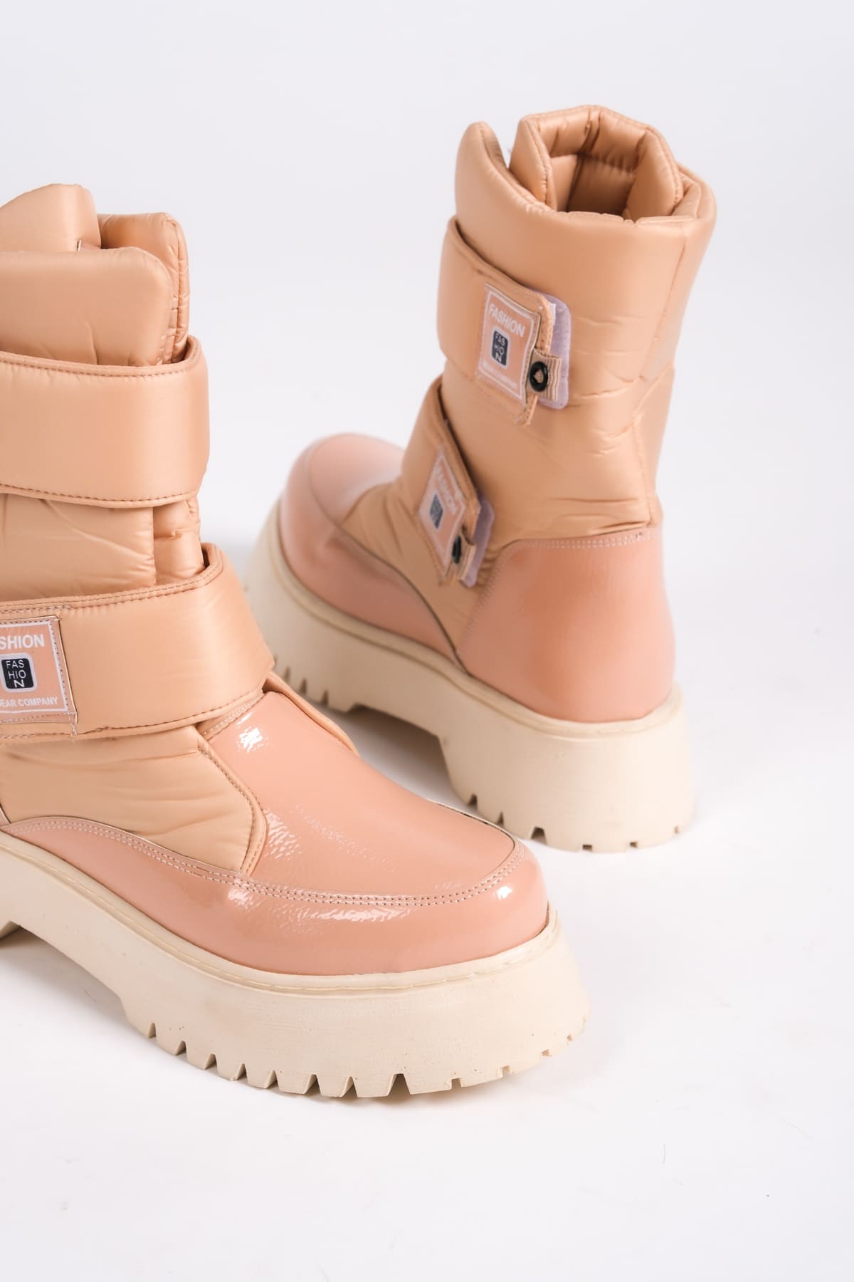 ELISA Cırt Cırtlı  Paraşüt Kumaş Rugan Kadın Bot RTT - Ten - 38 Resim 5