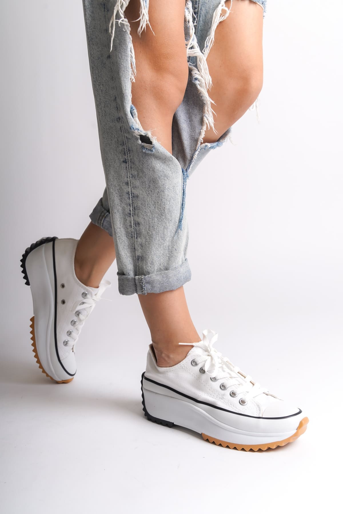 PARIS Vineyard Orthopedic Base Women Sneaker Sport Shoes TBT - White